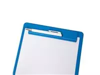 Een Klembord MAULgo uni recycled A4 staand blauw koop je bij Goedkope Kantoorbenodigdheden