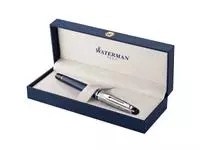 Een Stylo plume Waterman Expert L'Essence Bleu Laqué CT Fin koop je bij Van Hoye Kantoor BV