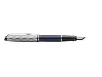 Buy your Fountain pen Waterman Expert L&#39;essence du blue lacquer CT fine at QuickOffice BV