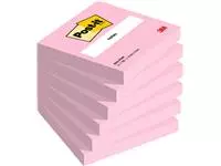 Een Memoblok Post-it 654 76x76mm roze koop je bij Van Hoye Kantoor BV