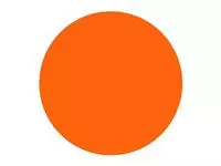 Plakkaatverf Qrea oranje 500ml