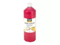 Plakkaatverf Creall basic donkerrood 1000ml