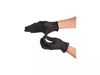 Een Handschoen CMT L soft nitril zwart koop je bij EconOffice