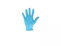 Een Handschoen CMT M nitril blauw koop je bij MV Kantoortechniek B.V.