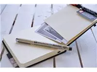 Een Schetsboek Sakura 9x14cm 140gr crème papier koop je bij Van Hoye Kantoor BV