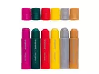 Buy your Gouache sticks Bruynzeel set of 6 metallic colours at QuickOffice BV