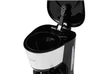Een Koffiezetapparaat Inventum 1.25liter zwart met rvs koop je bij Totaal Kantoor Goeree