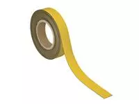 Een Magneetband MAUL beschrijf- wisbaar 10mx30mmx1mm geel koop je bij KantoorProfi België BV