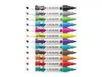 Een Duotip marker Ecoline basis set 12 kleuren koop je bij Goedkope Kantoorbenodigdheden