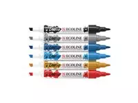 Een Duotip marker Ecoline urban landscape set 6 kleuren koop je bij EconOffice