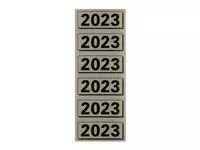Een Contre-étiquette Elba 2023 57x25mm gris koop je bij QuickOffice BV
