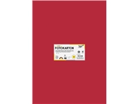 Een Fotokarton Folia 300gr 50x70cm 10vel 20 vuurrood koop je bij Van Hoye Kantoor BV