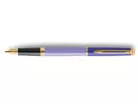 Een Vulpen Waterman Hémisphère Colour Blocking purple GT medium koop je bij Unimark Office B.V.