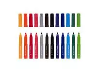 Een Viltstift Bruynzeel Kids big point blister à 12 kleuren koop je bij KantoorProfi België BV