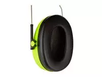 Een Oorkap 3M Peltor voor kinderen verlaging geluidsniveau maximaal 27dB neongroen koop je bij Unimark Office B.V.