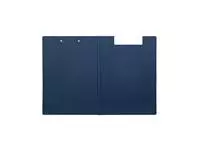 Klembordmap MAULbalance A4 versterkt karton rug 8mm blauw