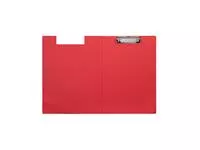 Een Klembordmap MAULbalance A4 versterkt karton rug 8mm rood koop je bij Goedkope Kantoorbenodigdheden