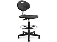 Een Werkstoel Euroseats Tarente Large zwart koop je bij EconOffice