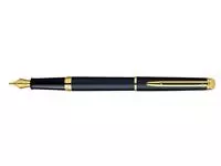 Een Vulpen Waterman Hémisphère matt black GT medium koop je bij KantoorProfi België BV