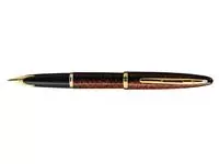 Een Vulpen Waterman Carène Marine amber GT medium koop je bij De Angelot