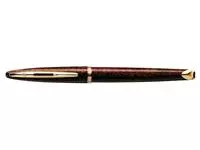 Een Vulpen Waterman Carène Marine amber GT medium koop je bij De Angelot