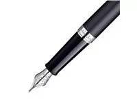 Een Vulpen Waterman Hémisphère matt black CT medium koop je bij Van Hoye Kantoor BV