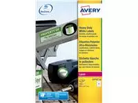 Een Etiket Avery L4715-20 99.1x67.7mm wit 160stuks koop je bij QuickOffice BV