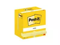 Een Memoblok Post-it 655 76x127mm geel koop je bij Van Hoye Kantoor BV