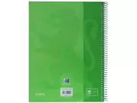 Een Notitieboek Oxford Classic Europeanbook A4+ 4-gaats lijn 80vel groen koop je bij Klik Office BV