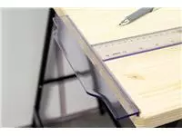 Een Tekenhaak Aristo GeoCollege 60cm transparant koop je bij Van Leeuwen Boeken- en kantoorartikelen