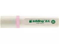 Een Markeerstift edding 24 Ecoline pastel roze koop je bij L&N Partners voor Partners B.V.