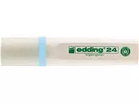 Een Markeerstift edding 24 Ecoline pastel blauw koop je bij L&N Partners voor Partners B.V.