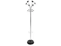 Buy your Coat rack BRASQ Brussels standing black/silver at QuickOffice BV