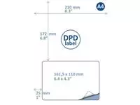 Een Retourlabel DPD IEZZY A4 1.000 vel 161,5x100mm 1000 labels koop je bij L&N Partners voor Partners B.V.