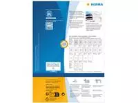Een Etiket HERMA recycling 10731 99.1x38.1mm 1120stuks wit koop je bij KantoorProfi België BV
