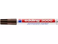 Een Viltstift edding 3000 rond 1.5-3mm donkerbruin koop je bij Van Leeuwen Boeken- en kantoorartikelen
