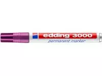 Een Viltstift edding 3000 rond 1.5-3mm rood violet koop je bij Unimark Office B.V.
