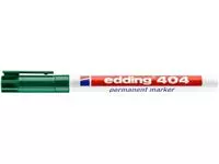 Een Viltstift edding 404 rond 0.75mm groen koop je bij EconOffice