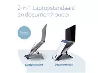 Een Laptopstandaard R-Go Riser Document koop je bij Totaal Kantoor Goeree