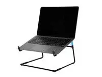Een Laptopstandaard R-Go Office Zwart koop je bij KantoorProfi België BV