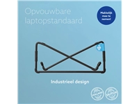 Laptopstandaard R-Go Travel Zwart