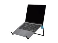 Laptopstandaard R-Go Steel Travel Zwart