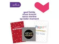 Een Wenskaart Hallmark navulset verjaardag Engels 6 kaarten koop je bij Totaal Kantoor Goeree