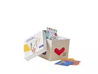 Een Wenskaart Hallmark business box 80 kaarten assorti koop je bij MV Kantoortechniek B.V.