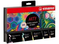 Een Creative set Stabilo 77/6 Arty colorful creative pastel mix koop je bij L&N Partners voor Partners B.V.