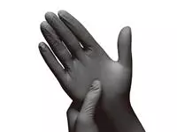 Handschoen Hynex S nitril zwart pak à 100 stuks