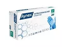 Een Handschoen Hynex S nitril blauw pak à 100 stuks koop je bij EconOffice