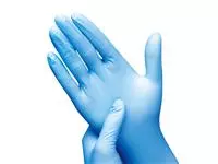 Een Handschoen Hynex S nitril blauw pak à 100 stuks koop je bij KantoorProfi België BV