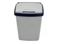 Een Afvalbak Vepa Bins bekerinzet 5-gaats 50 liter grijs koop je bij Van Leeuwen Boeken- en kantoorartikelen