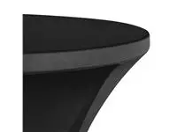 Een Tafelrok BRASQ voor statafel 80cm zwart koop je bij L&N Partners voor Partners B.V.